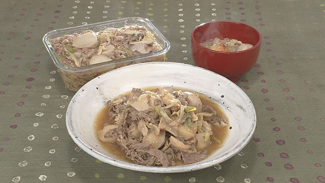 牛肉と里芋の煮もの キユーピー3分クッキング 日本テレビ