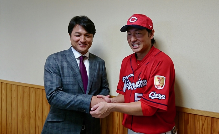 全文 長野久義 高橋由伸インタビュー 誠也は打球の音が 楽しみながらやっています Dramatic Baseball 日本テレビ