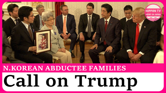 N.Korea abductee families call on Trump to resolve abduction issue