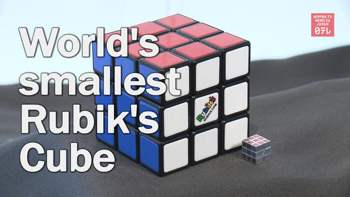 WORLD'S SMALLEST RUBIK'S CUBE!