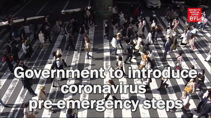 Japanese government to introduce coronavirus pre-emergency steps in Osaka and two other prefectures
