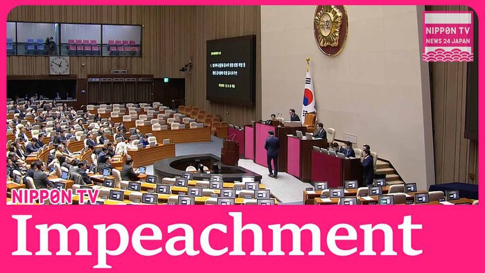 Opposition party needs 8 more votes to impeach South Korean President Yoon