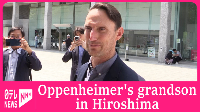 Grandson of Oppenheimer, the 'father' of A-bomb, visits Hiroshima