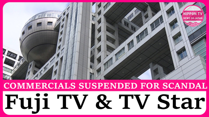 Japanese companies suspend commercials on scandal-hit Fuji TV