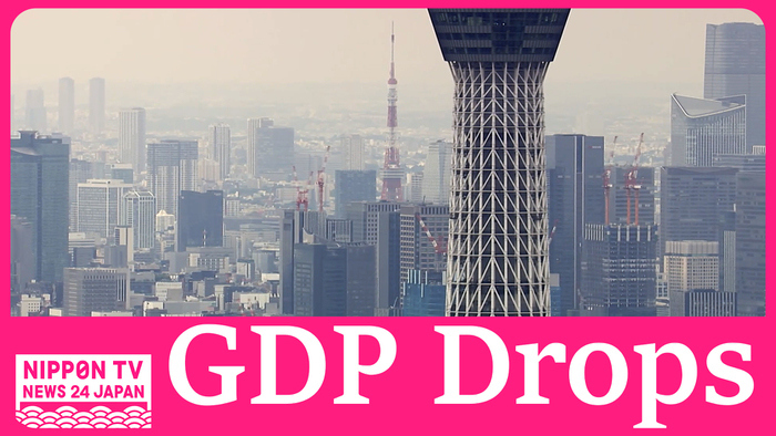 Japan's  first-quarter GDP revised downward to annualized 2.9 percent contraction