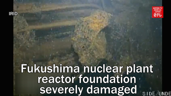 Newest video shows Fukushima nuclear plant reactor foundation severely damaged