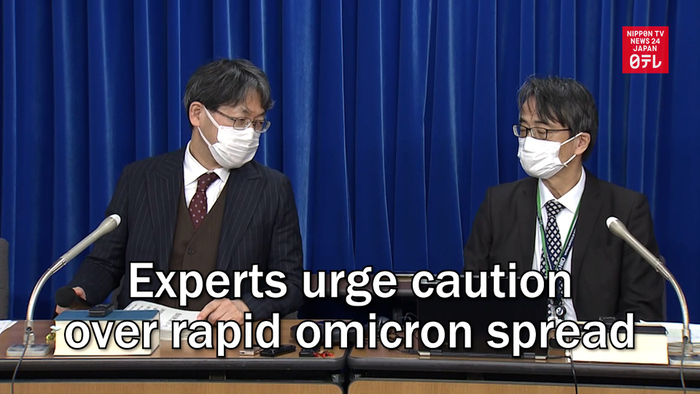 Experts urge caution over rapid omicron spread