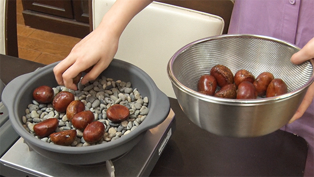 焼き 栗 焼き芋 トップ 鍋