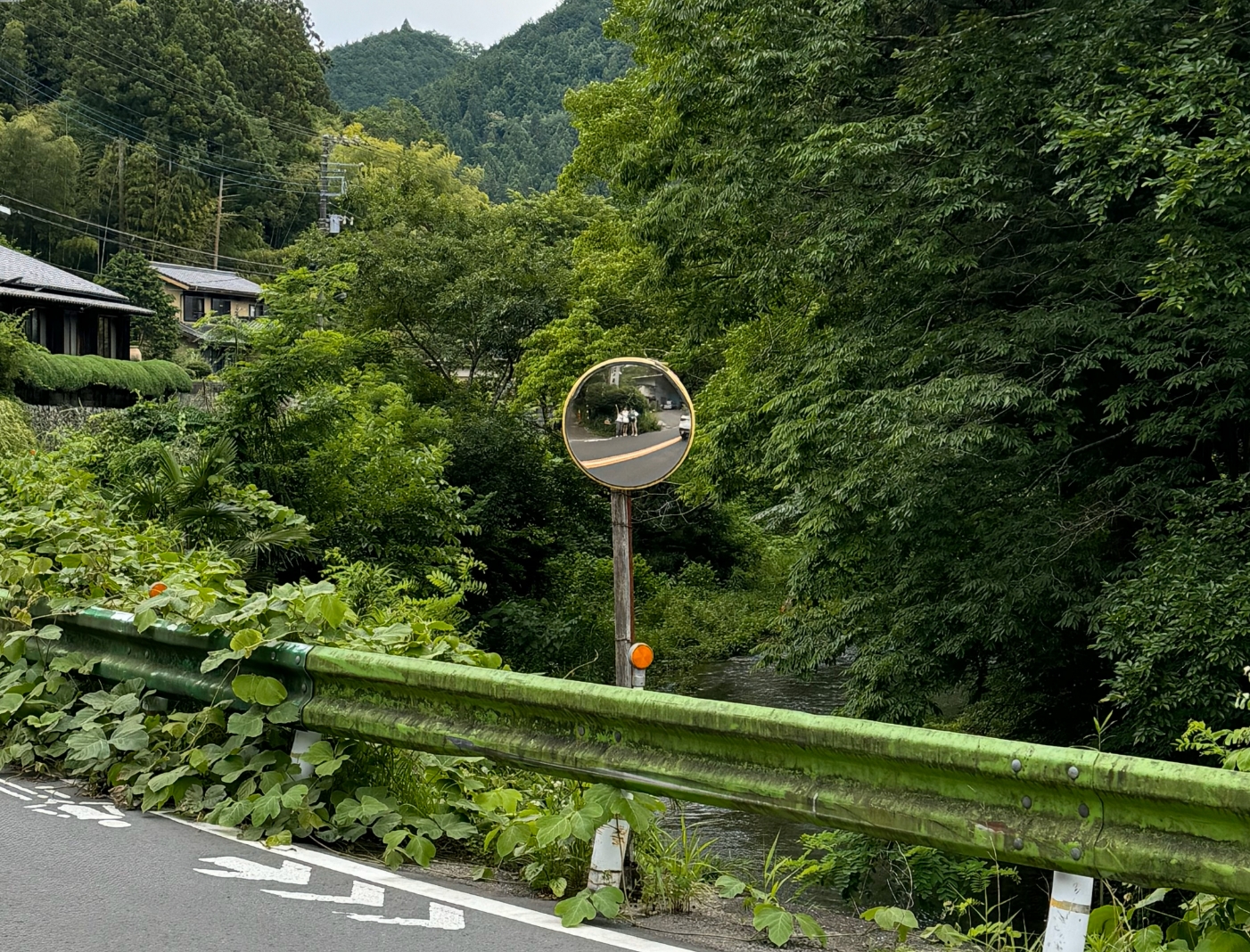 自然が好きな同期3人で渓流釣りに。人里から離れ、静かで穏やかな空間が心地よく、2つ先のバス停までおしゃべりしながら歩きました。