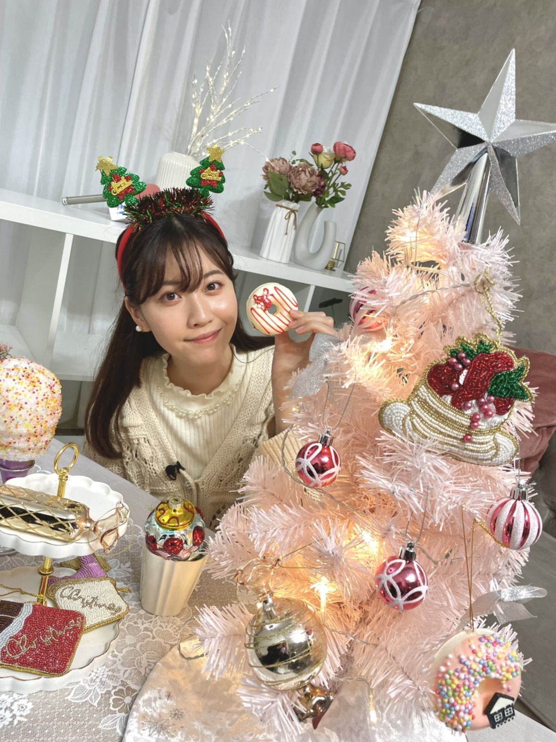 進化系クリスマスツリー」リポーター：東城茉里｜流行ニュース ...