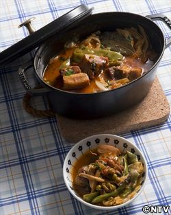 もこみち流 豚バラ肉とキャベツのトマト煮込み