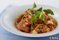 もこみち流 牛スジの和風トマト煮込み